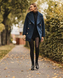 Thick Jacquard Cotton Tights - Cashmir | Warm & Comfortable - Top Tights