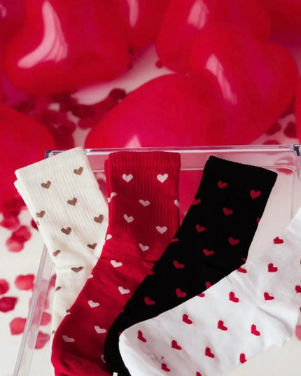 Heartfelt Cotton Socks – Cosy, Cute & Trendy - Top Tights