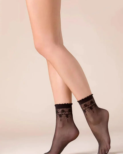 Bloom Sheer Socks: Elevate Your Style with Delicate Elegance - Top Tights