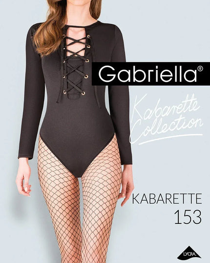 Fishnet Women's Tights Kabarette 153 by Gabriella - Top Tights
