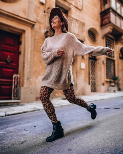 Leopard Print Tights – Fierce, Fashionable & Unstoppable! Elevate Your Look Today! 20 Denier