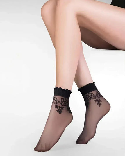 Bea Sheer Socks: Elevate Your Style with Delicate Elegance - Top Tights