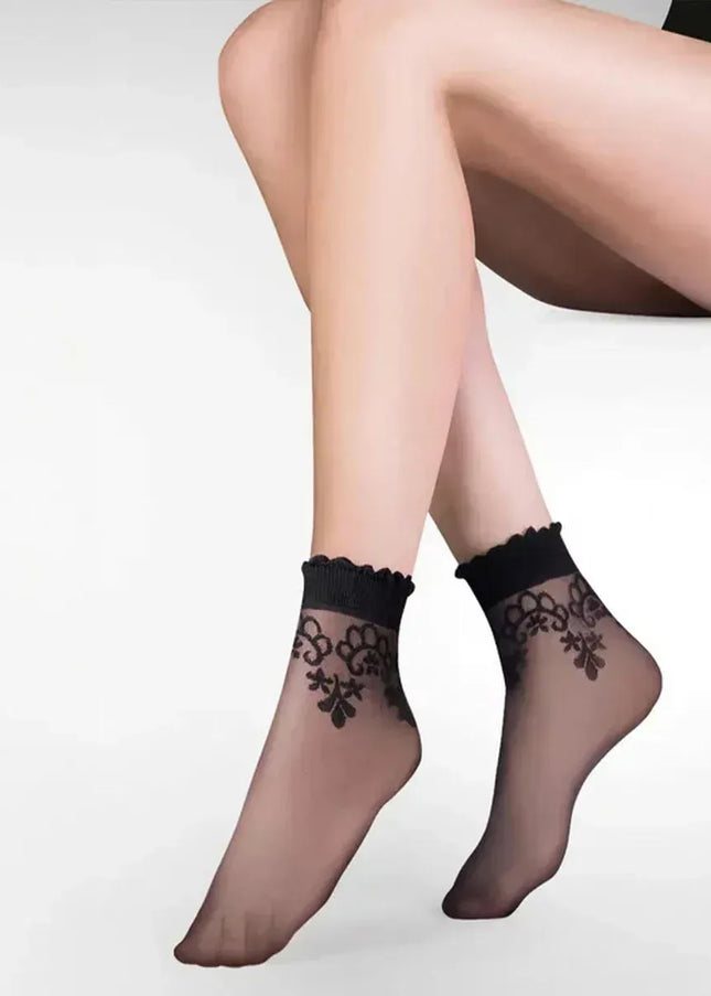 Bea Sheer Socks: Elevate Your Style with Delicate Elegance - Top Tights